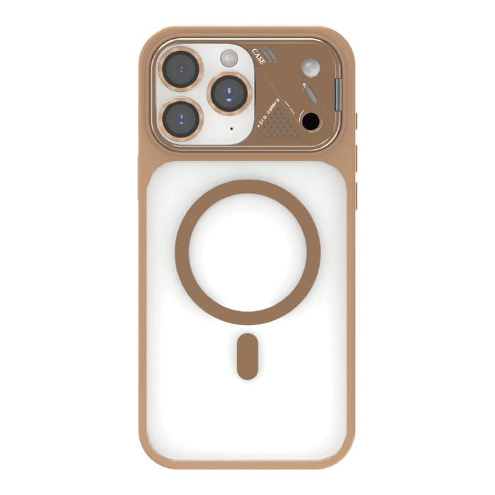 Funda magnética para teléfono con soporte y lente metálica, híbrida de PC y TPU, For iPhone 12 Pro Max, For iPhone 12 Pro, For iPhone 11 Pro Max, For iPhone 11