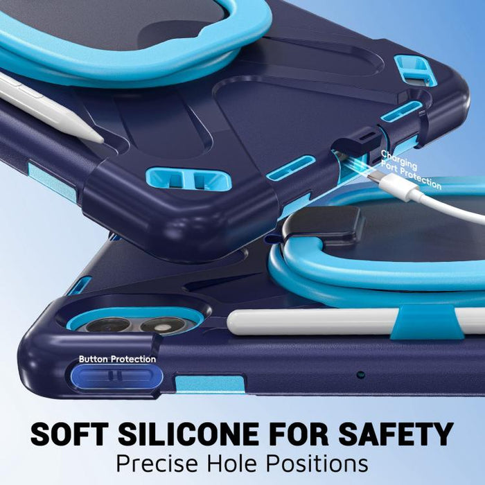 Funda híbrida de silicona para tablet con soporte y correa para el hombro., For Xiaomi Redmi Pad 2 Pro 12.1 2026