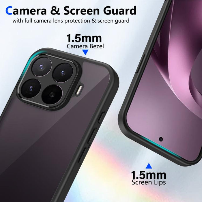 Funda para teléfono a prueba de golpes de PC+TPU con acabado mate al tacto, For Xioami 17T Pro 5G, For Xioami 17T 5G