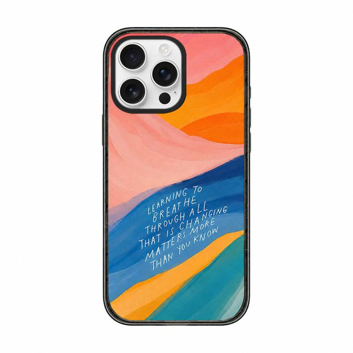 Funda para teléfono de TPU acrílica con acuarela azul profundo y tranquilo, For iPhone 12, For iPhone 12 Pro Max, For iPhone 12 Pro, For iPhone 11