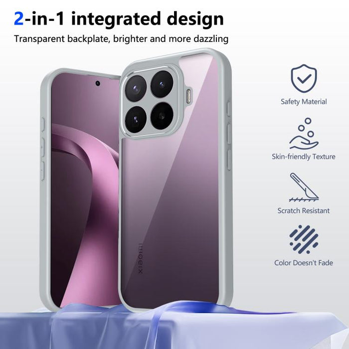 Funda para teléfono resistente a los golpes con acabado mate y tacto de piel de policarbonato., For Xioami 17T Pro 5G, For Xioami 17T 5G