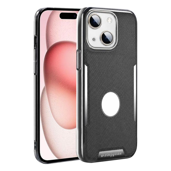 Funda para teléfono de policarbonato con textura de diamante antihuellas y piel vegana, For iPhone 17 Pro Max, For iPhone 15 Pro, For iPhone 15, For iPhone 14 Plus, For iPhone 14, For iPhone 14 Pro, For iPhone 14 Pro Max, For iPhone 13 Pro Max         ...