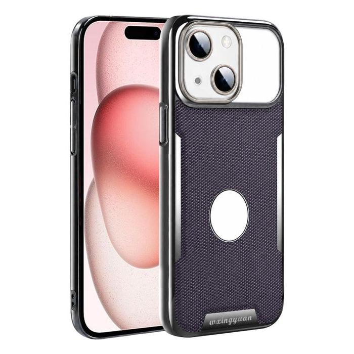 Funda para teléfono de policarbonato con textura de diamante antihuellas y piel vegana, For iPhone 17 Pro Max, For iPhone 15 Pro, For iPhone 15, For iPhone 14 Plus, For iPhone 14, For iPhone 14 Pro, For iPhone 14 Pro Max, For iPhone 13 Pro Max         ...