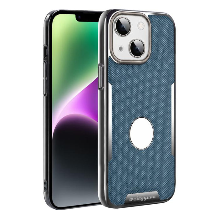 Funda para teléfono de policarbonato con textura de diamante antihuellas y piel vegana, For iPhone 17 Pro Max, For iPhone 15 Pro, For iPhone 15, For iPhone 14 Plus, For iPhone 14, For iPhone 14 Pro, For iPhone 14 Pro Max, For iPhone 13 Pro Max         ...