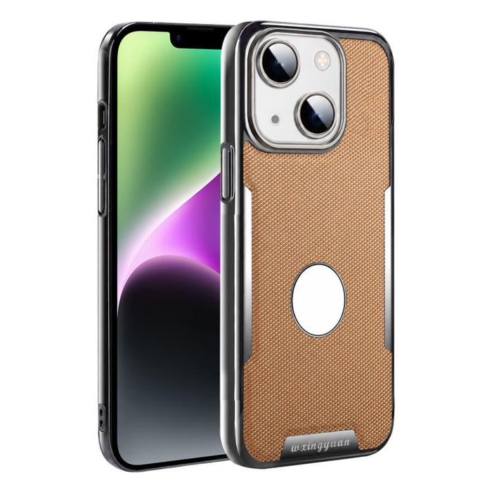 Funda para teléfono de policarbonato con textura de diamante antihuellas y piel vegana, For iPhone 17 Pro Max, For iPhone 15 Pro, For iPhone 15, For iPhone 14 Plus, For iPhone 14, For iPhone 14 Pro, For iPhone 14 Pro Max, For iPhone 13 Pro Max         ...