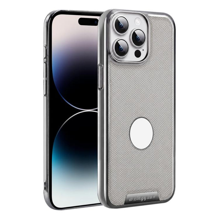 Funda para teléfono de policarbonato con textura de diamante antihuellas y piel vegana, For iPhone 17 Pro Max, For iPhone 15 Pro, For iPhone 15, For iPhone 14 Plus, For iPhone 14, For iPhone 14 Pro, For iPhone 14 Pro Max, For iPhone 13 Pro Max         ...