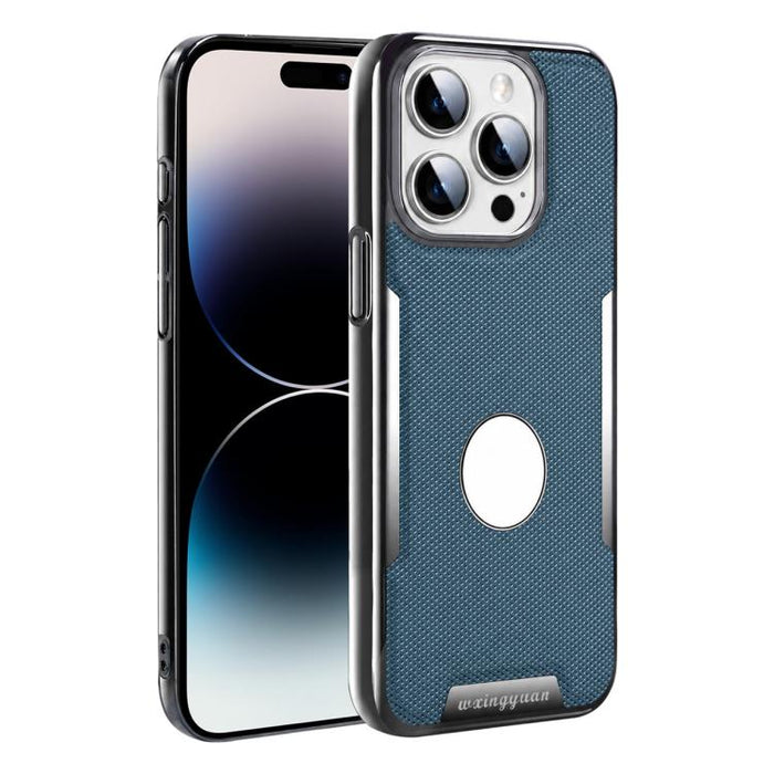 Funda para teléfono de policarbonato con textura de diamante antihuellas y piel vegana, For iPhone 17 Pro Max, For iPhone 15 Pro, For iPhone 15, For iPhone 14 Plus, For iPhone 14, For iPhone 14 Pro, For iPhone 14 Pro Max, For iPhone 13 Pro Max         ...