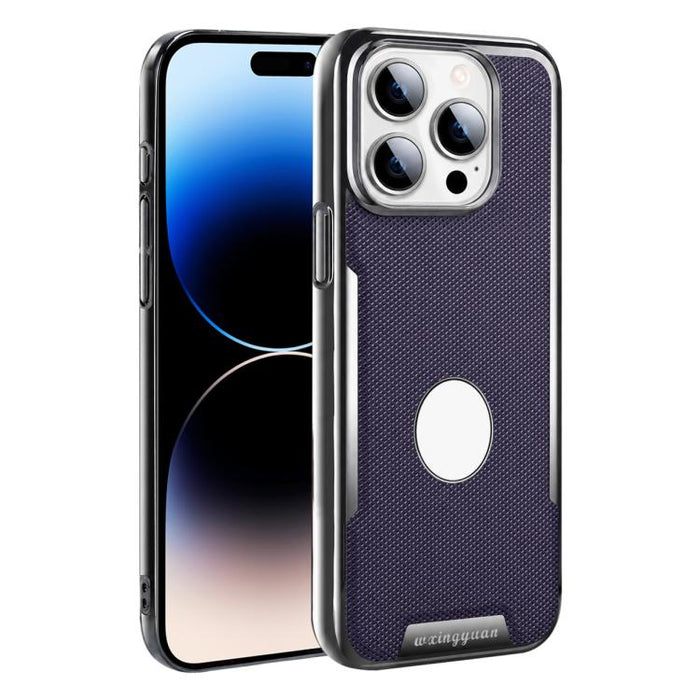 Funda para teléfono de policarbonato con textura de diamante antihuellas y piel vegana, For iPhone 17 Pro Max, For iPhone 15 Pro, For iPhone 15, For iPhone 14 Plus, For iPhone 14, For iPhone 14 Pro, For iPhone 14 Pro Max, For iPhone 13 Pro Max         ...