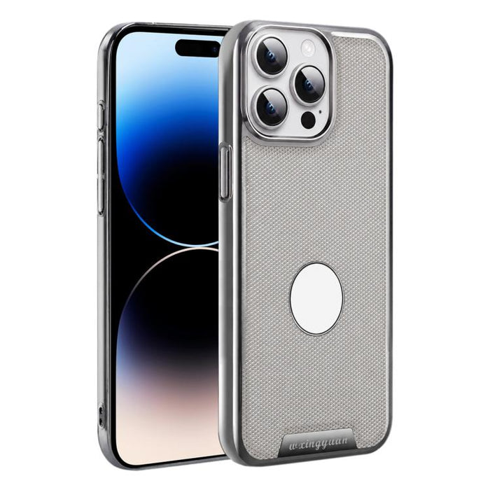 Funda para teléfono de policarbonato con textura de diamante antihuellas y piel vegana, For iPhone 17 Pro Max, For iPhone 15 Pro, For iPhone 15, For iPhone 14 Plus, For iPhone 14, For iPhone 14 Pro, For iPhone 14 Pro Max, For iPhone 13 Pro Max         ...