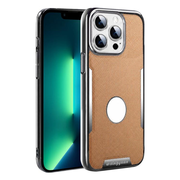 Funda para teléfono de policarbonato con textura de diamante antihuellas y piel vegana, For iPhone 17 Pro Max, For iPhone 15 Pro, For iPhone 15, For iPhone 14 Plus, For iPhone 14, For iPhone 14 Pro, For iPhone 14 Pro Max, For iPhone 13 Pro Max         ...