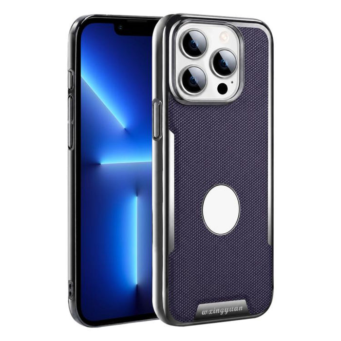 Funda para teléfono de policarbonato con textura de diamante antihuellas y piel vegana, For iPhone 17 Pro Max, For iPhone 15 Pro, For iPhone 15, For iPhone 14 Plus, For iPhone 14, For iPhone 14 Pro, For iPhone 14 Pro Max, For iPhone 13 Pro Max         ...