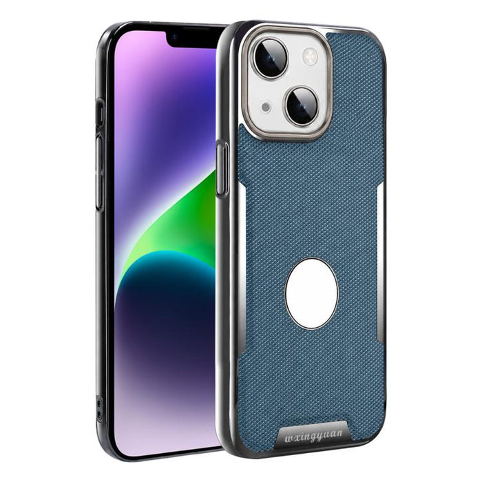 Funda para teléfono de policarbonato con textura de diamante antihuellas y piel vegana, For iPhone 17 Pro Max, For iPhone 15 Pro, For iPhone 15, For iPhone 14 Plus, For iPhone 14, For iPhone 14 Pro, For iPhone 14 Pro Max, For iPhone 13 Pro Max         ...