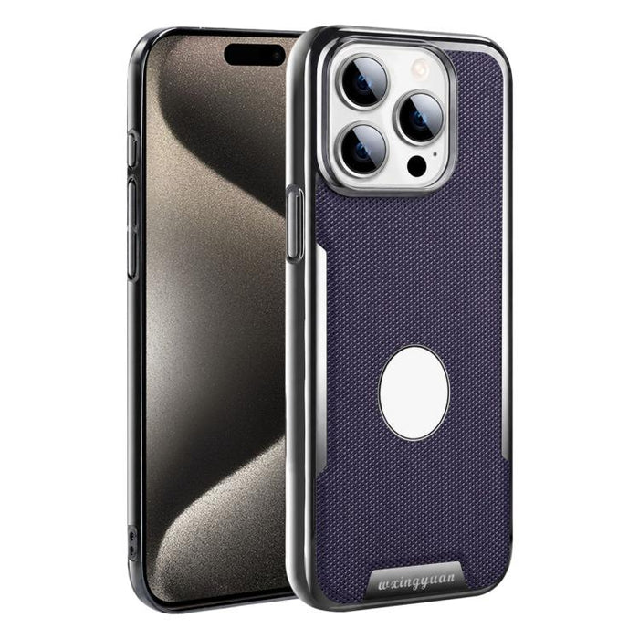 Funda para teléfono de policarbonato con textura de diamante antihuellas y piel vegana, For iPhone 17 Pro Max, For iPhone 15 Pro, For iPhone 15, For iPhone 14 Plus, For iPhone 14, For iPhone 14 Pro, For iPhone 14 Pro Max, For iPhone 13 Pro Max         ...