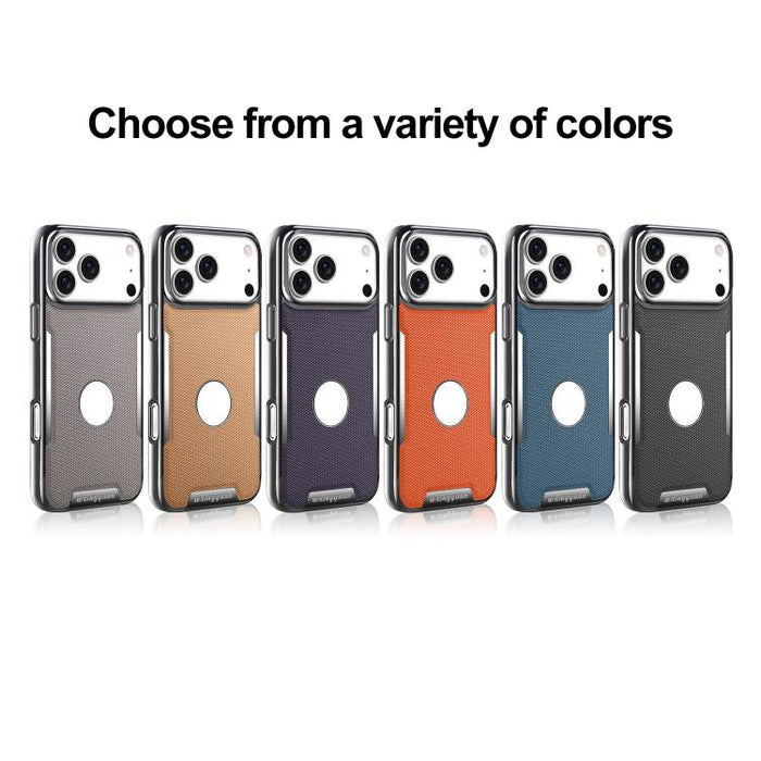 Funda para teléfono de policarbonato con textura de diamante antihuellas y piel vegana, For iPhone 17 Pro Max, For iPhone 15 Pro, For iPhone 15, For iPhone 14 Plus, For iPhone 14, For iPhone 14 Pro, For iPhone 14 Pro Max, For iPhone 13 Pro Max         ...