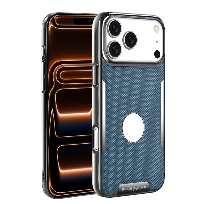 Funda para teléfono de policarbonato con textura de diamante antihuellas y piel vegana, For iPhone 17 Pro Max, For iPhone 15 Pro, For iPhone 15, For iPhone 14 Plus, For iPhone 14, For iPhone 14 Pro, For iPhone 14 Pro Max, For iPhone 13 Pro Max         ...