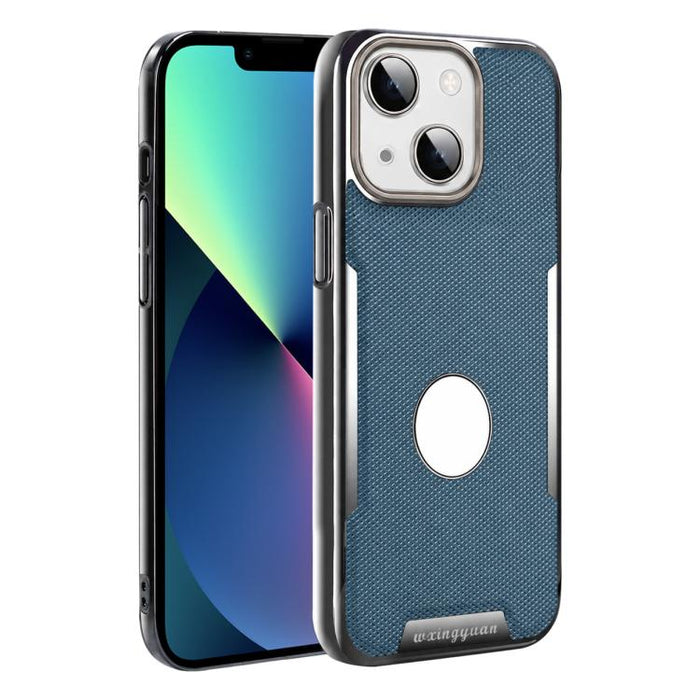 Funda para teléfono de policarbonato con textura de diamante antihuellas y piel vegana, For iPhone 17 Pro Max, For iPhone 15 Pro, For iPhone 15, For iPhone 14 Plus, For iPhone 14, For iPhone 14 Pro, For iPhone 14 Pro Max, For iPhone 13 Pro Max         ...