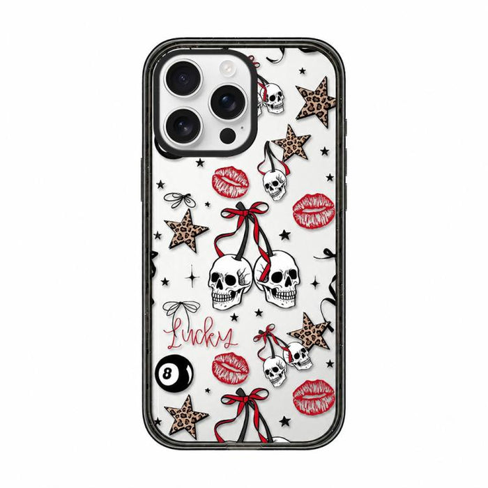Funda de teléfono de acrílico TPU transparente con estampado de leopardo y lazo, For iPhone 12, For iPhone 12 Pro Max, For iPhone 12 Pro, For iPhone 11