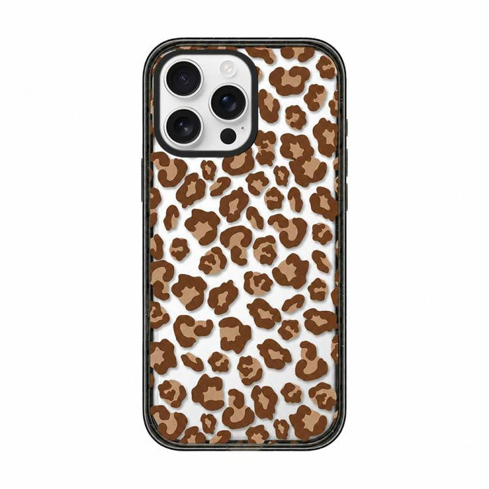 Funda de teléfono de acrílico TPU transparente con estampado de leopardo y lazo, For iPhone 12, For iPhone 12 Pro Max, For iPhone 12 Pro, For iPhone 11