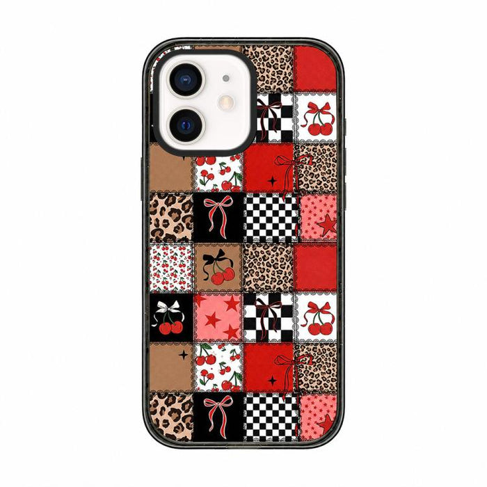 Funda de teléfono de acrílico TPU transparente con estampado de leopardo y lazo, For iPhone 12, For iPhone 12 Pro Max, For iPhone 12 Pro, For iPhone 11