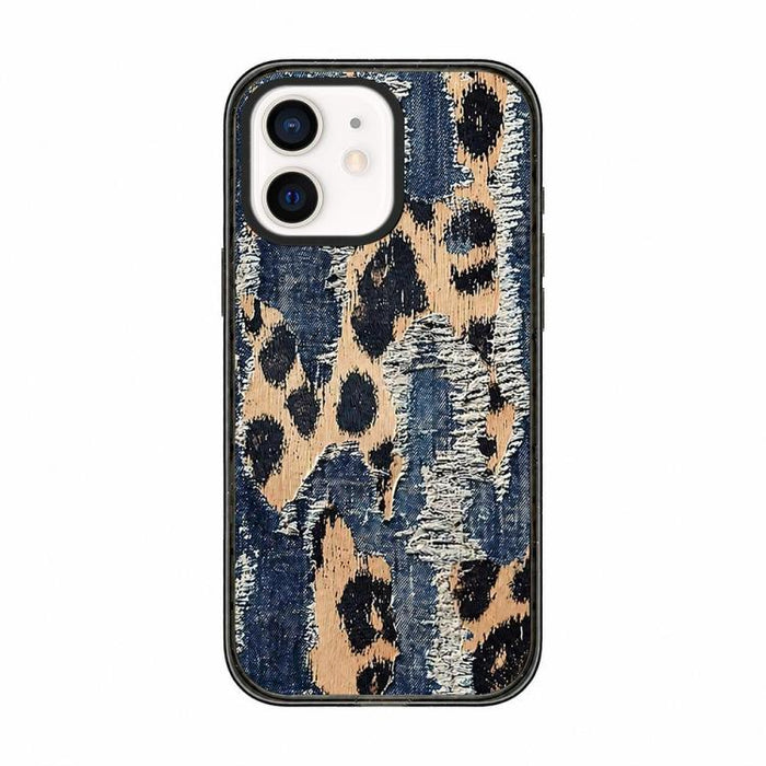 Funda para teléfono de TPU acrílica estampada con tejido vaquero, For iPhone 12, For iPhone 12 Pro Max, For iPhone 12 Pro, For iPhone 11