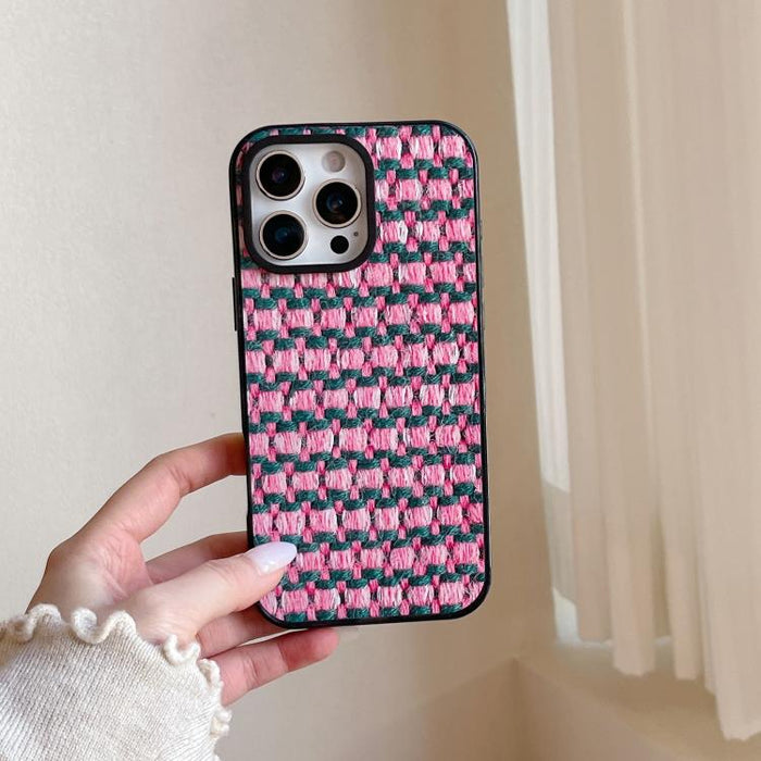 Funda para teléfono de TPU acrílica estampada con tejido vaquero, For iPhone 12, For iPhone 12 Pro Max, For iPhone 12 Pro, For iPhone 11