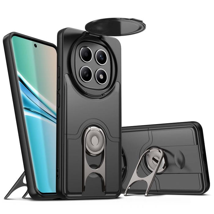 Funda para teléfono con cubierta deslizante para cámara, soporte giratorio 2 en 1, airbag y protección antigolpes., For Redmi Note 15 Pro+ 5G Global 163.3mm, For Redmi Note 15 5G/4G Global 164mm, For Redmi K90 Pro Max/Poco F8 Ultra 5G                  ...