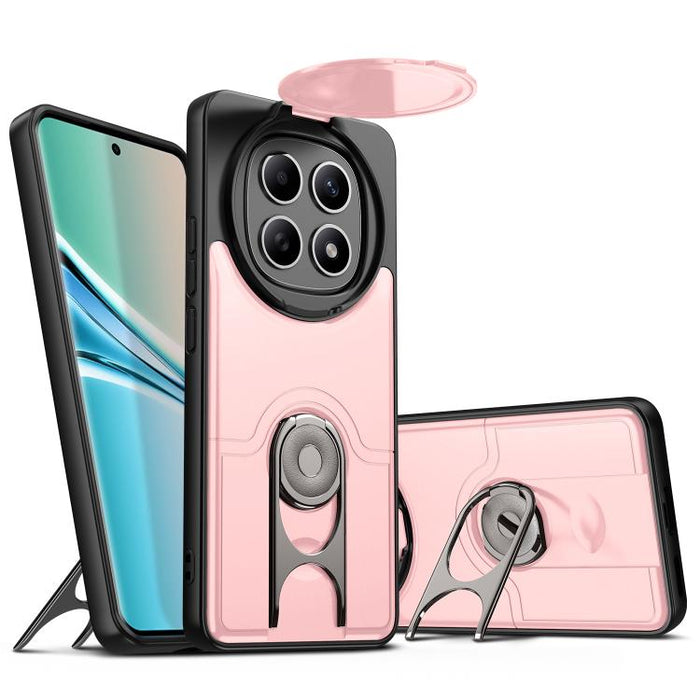 Funda para teléfono con cubierta deslizante para cámara, soporte giratorio 2 en 1, airbag y protección antigolpes., For Redmi Note 15 Pro+ 5G Global 163.3mm, For Redmi Note 15 5G/4G Global 164mm, For Redmi K90 Pro Max/Poco F8 Ultra 5G                  ...
