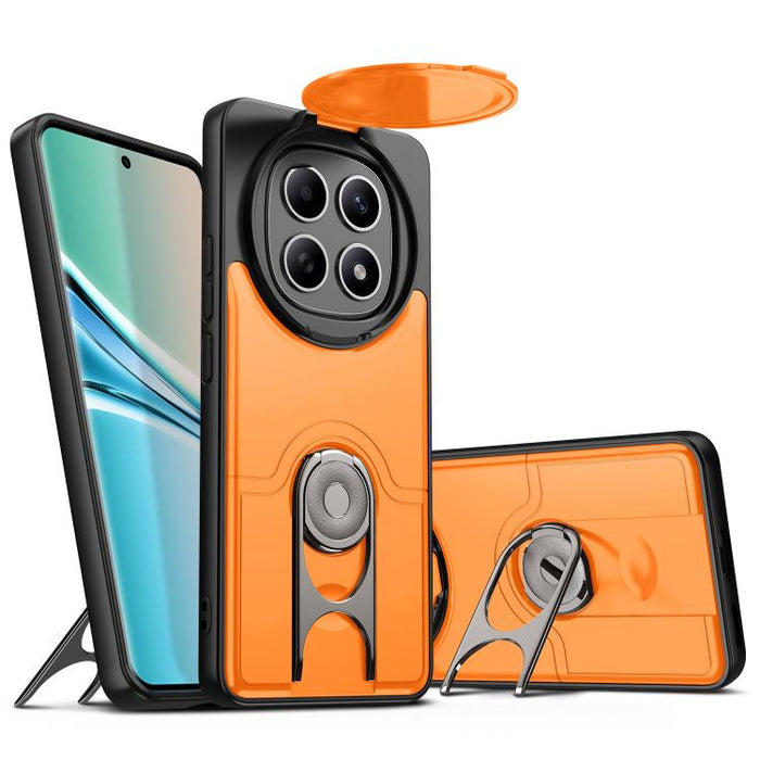 Funda para teléfono con cubierta deslizante para cámara, soporte giratorio 2 en 1, airbag y protección antigolpes., For Redmi Note 15 Pro+ 5G Global 163.3mm, For Redmi Note 15 5G/4G Global 164mm, For Redmi K90 Pro Max/Poco F8 Ultra 5G                  ...