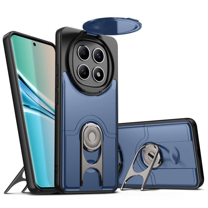 Funda para teléfono con cubierta deslizante para cámara, soporte giratorio 2 en 1, airbag y protección antigolpes., For Redmi Note 15 Pro+ 5G Global 163.3mm, For Redmi Note 15 5G/4G Global 164mm, For Redmi K90 Pro Max/Poco F8 Ultra 5G                  ...