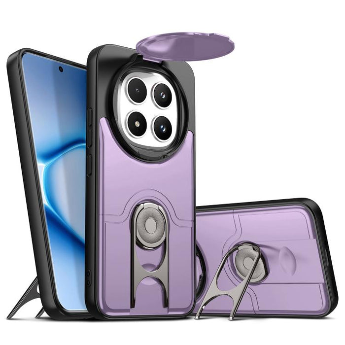 Funda para teléfono con cubierta deslizante para cámara, soporte giratorio 2 en 1, airbag y protección antigolpes., For Redmi Note 15 Pro+ 5G Global 163.3mm, For Redmi Note 15 5G/4G Global 164mm, For Redmi K90 Pro Max/Poco F8 Ultra 5G                  ...