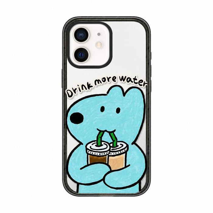Funda de teléfono de TPU acrílica con estampado de perro adorable, For iPhone 12, For iPhone 12 Pro Max, For iPhone 12 Pro, For iPhone 11