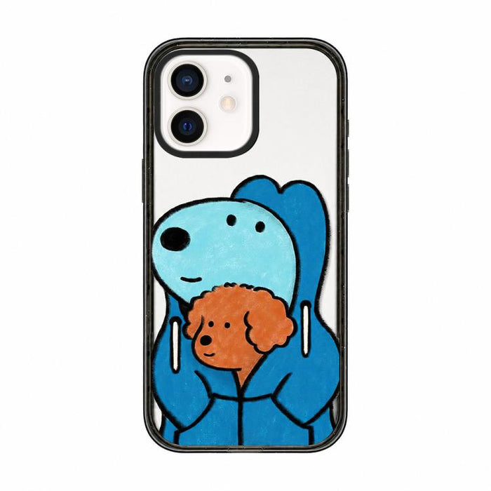 Funda de teléfono de TPU acrílica con estampado de perro adorable, For iPhone 12, For iPhone 12 Pro Max, For iPhone 12 Pro, For iPhone 11