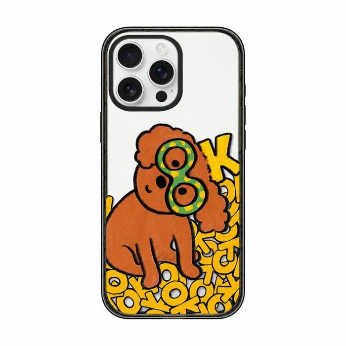 Funda de teléfono de TPU acrílica con estampado de perro adorable, For iPhone 12, For iPhone 12 Pro Max, For iPhone 12 Pro, For iPhone 11