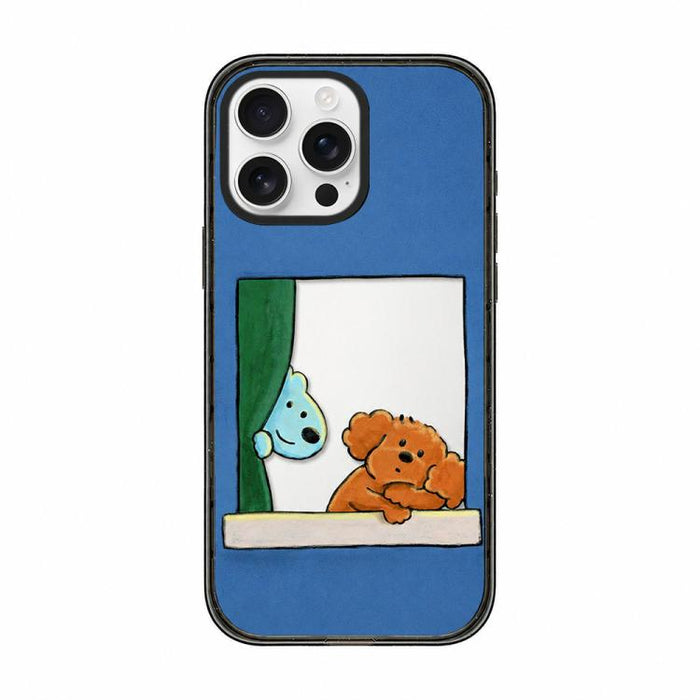 Funda de teléfono de TPU acrílica con estampado de perro adorable, For iPhone 12, For iPhone 12 Pro Max, For iPhone 12 Pro, For iPhone 11