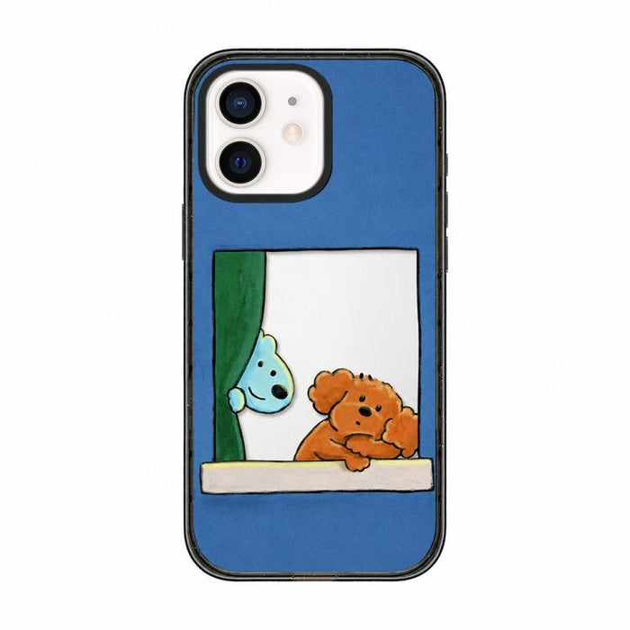 Funda de teléfono de TPU acrílica con estampado de perro adorable, For iPhone 12, For iPhone 12 Pro Max, For iPhone 12 Pro, For iPhone 11