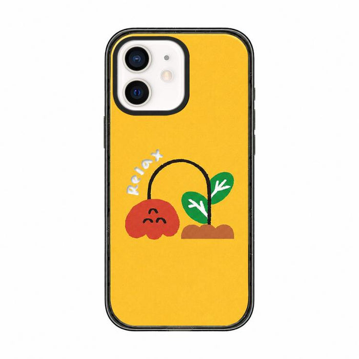 Funda de teléfono de TPU acrílica con estampado de dibujos animados de la Pequeña Flor Roja, For iPhone 12, For iPhone 12 Pro Max, For iPhone 12 Pro, For iPhone 11