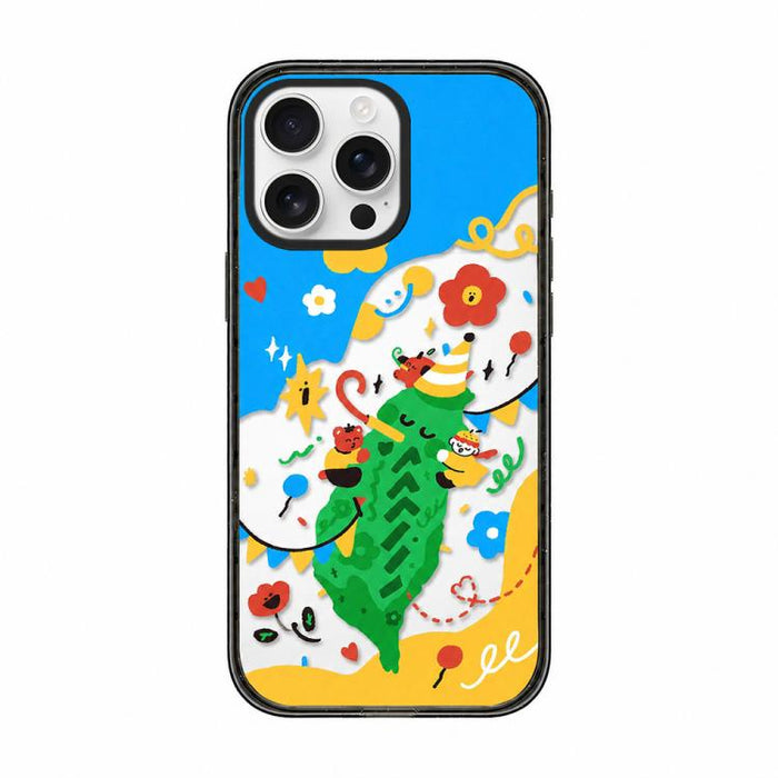 Funda de teléfono de TPU acrílica con estampado de dibujos animados de la Pequeña Flor Roja, For iPhone 12, For iPhone 12 Pro Max, For iPhone 12 Pro, For iPhone 11