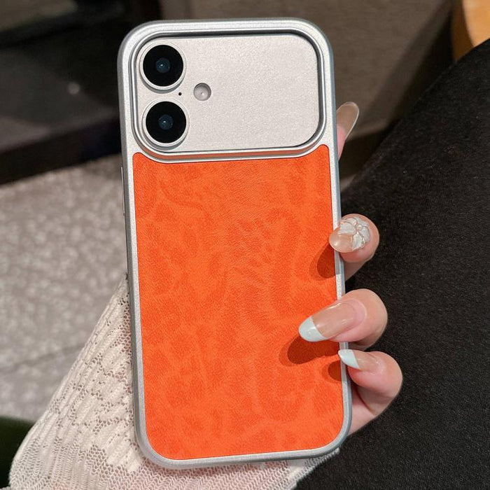 Funda para teléfono con ventana grande, chapada en metal y con estampado de leopardo., For iPhone 17 Pro Max, For iPhone 17 Pro, For iPhone 17, For iPhone 16 Pro Max, For iPhone 16 Pro, For iPhone 16, For iPhone 15 Pro Max, For iPhone 15 Pro           ...