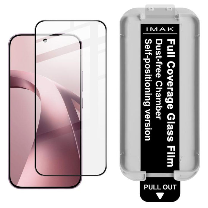 Imak Protector de pantalla de vidrio templado de cobertura total, libre de polvo y con función de desbloqueo por huella dactilar., For Xiaomi 17 Max 5G, For Xiaomi 17T Pro 5G, For Xiaomi 17T 5G, For Xiaomi 15T 5G / 15T Pro 5G
