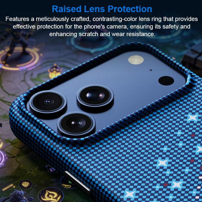 Funda magnética para teléfono de TPU con diseño de asterismo, For iPhone 17 Pro Max, For iPhone 17 Pro, For iPhone 17, For iPhone Air, For iPhone 16 Pro Max, For iPhone 16 Pro