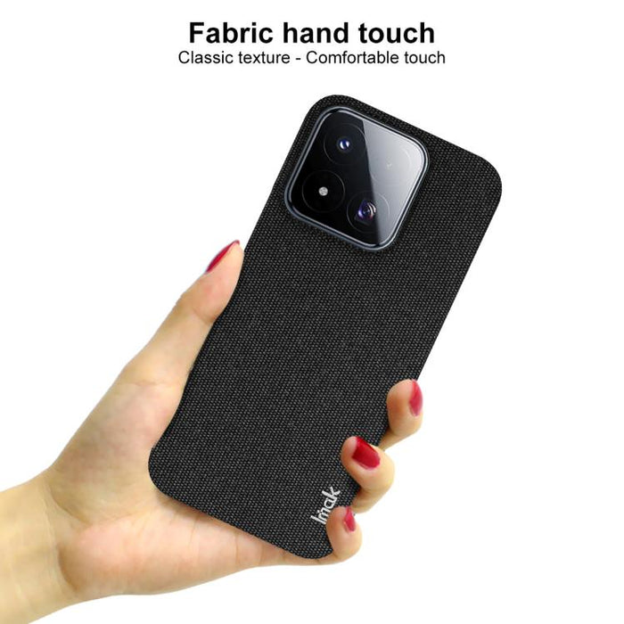 Funda para teléfono Imak Ruiyi Series con textura de tela, PU + PC, For Xiaomi 17 Ultra by Leica