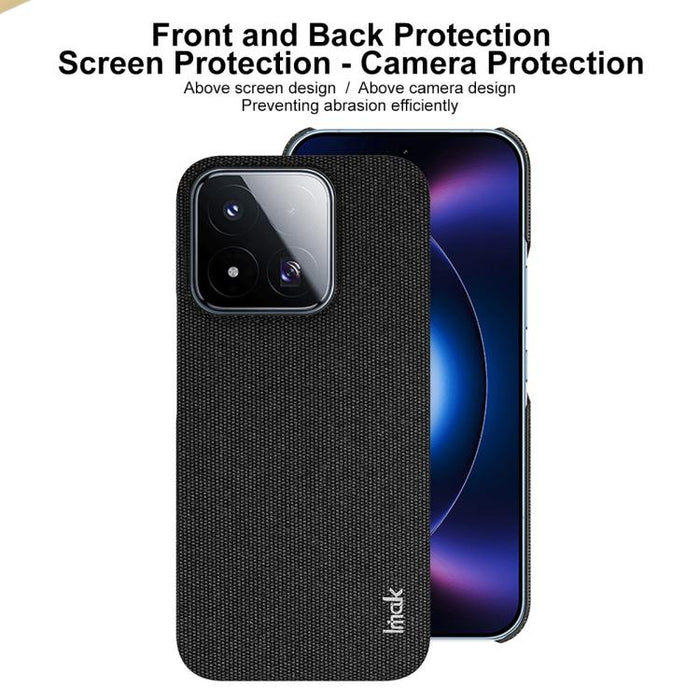 Funda para teléfono Imak Ruiyi Series con textura de tela, PU + PC, For Xiaomi 17 Ultra by Leica