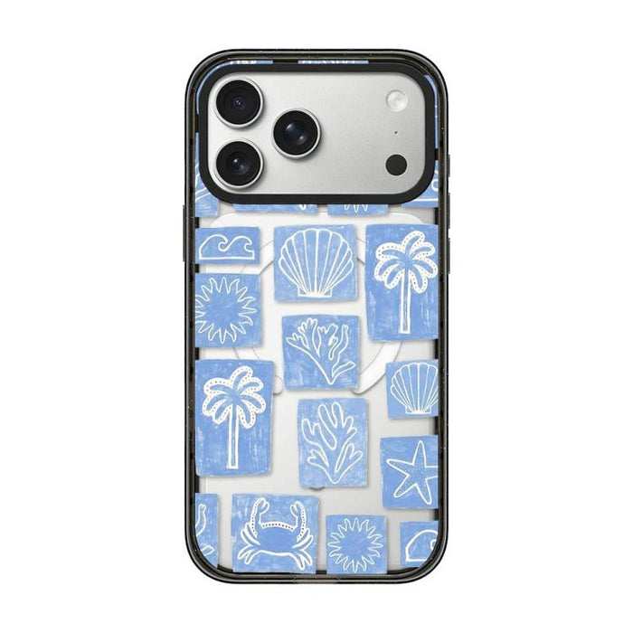 Funda para teléfono de TPU magnética transparente de acrílico con lazo de concha marina, For iPhone 17 Pro Max, For iPhone 17 Pro, For iPhone 17, For iPhone Air, For iPhone 16 Pro Max, For iPhone 16 Pro, For iPhone 16 Plus, For iPhone 16               ...