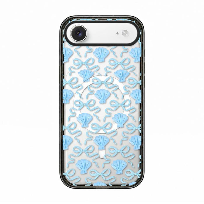 Funda para teléfono de TPU magnética transparente de acrílico con lazo de concha marina, For iPhone 17 Pro Max, For iPhone 17 Pro, For iPhone 17, For iPhone Air, For iPhone 16 Pro Max, For iPhone 16 Pro, For iPhone 16 Plus, For iPhone 16               ...
