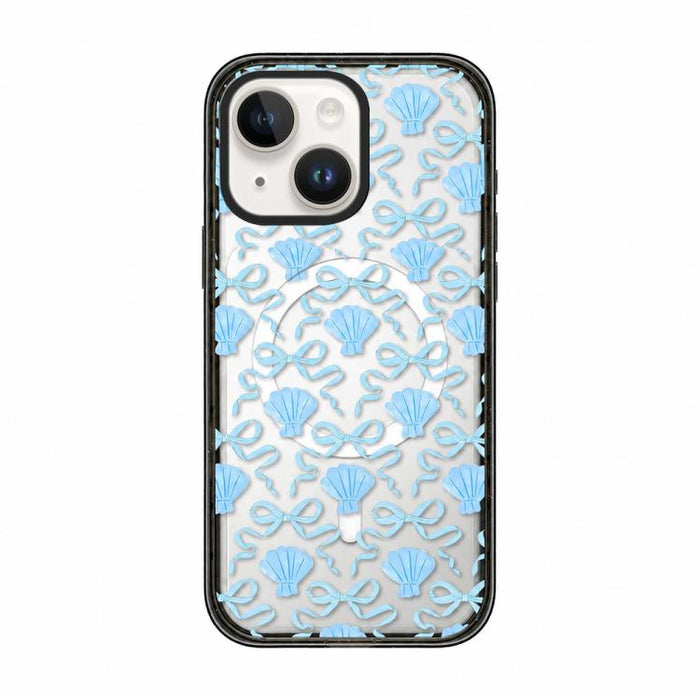 Funda para teléfono de TPU magnética transparente de acrílico con lazo de concha marina, For iPhone 17 Pro Max, For iPhone 17 Pro, For iPhone 17, For iPhone Air, For iPhone 16 Pro Max, For iPhone 16 Pro, For iPhone 16 Plus, For iPhone 16               ...