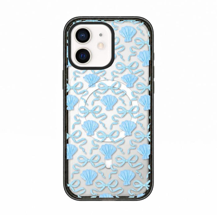Funda para teléfono de TPU magnética transparente de acrílico con lazo de concha marina, For iPhone 17 Pro Max, For iPhone 17 Pro, For iPhone 17, For iPhone Air, For iPhone 16 Pro Max, For iPhone 16 Pro, For iPhone 16 Plus, For iPhone 16               ...