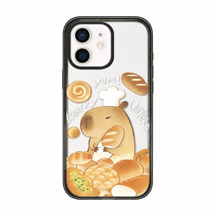 Funda de teléfono de TPU acrílica con estampado de dibujos animados de capibara adorable, For iPhone 12, For iPhone 12 Pro Max, For iPhone 12 Pro, For iPhone 11