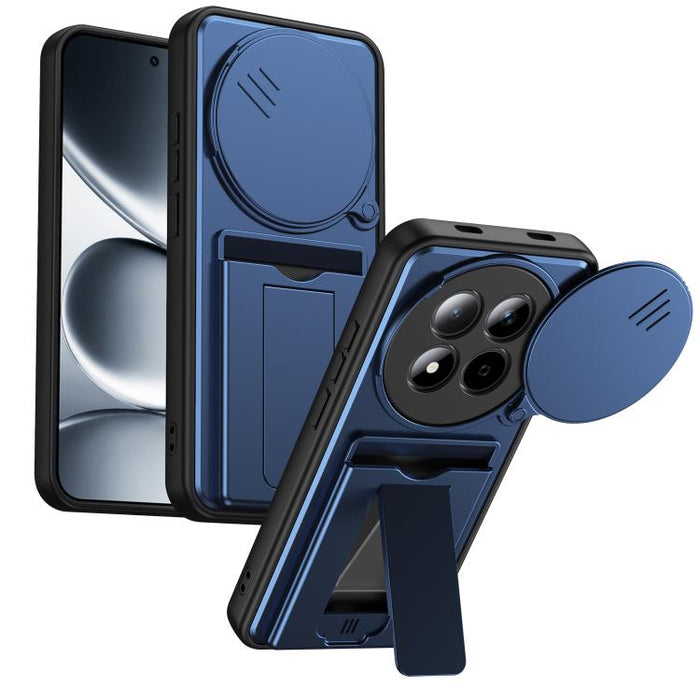 Funda para teléfono híbrida de PC y TPU con tapa deslizante para lente y tarjetero, For Redmi A7 Pro 171mm / Redmi 15a 5G, For Redmi K90 Pro Max / Poco F8 Ultra 5G, For Redmi Note 15 4G / 5G Global 164mm, For Redmi Note 15 Pro 4G Global 163.2mm        ...