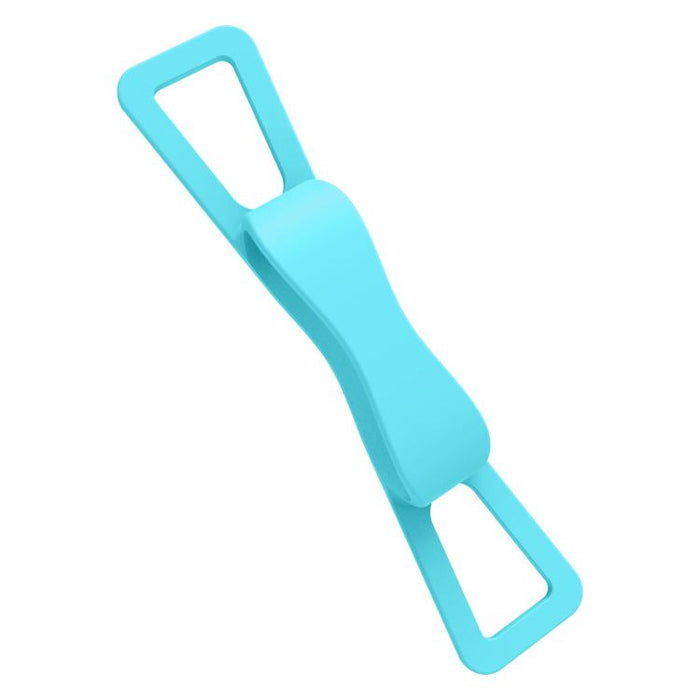 Correa de mano elástica de silicona con soporte para tabletas de 4,7 a 8 pulgadas.