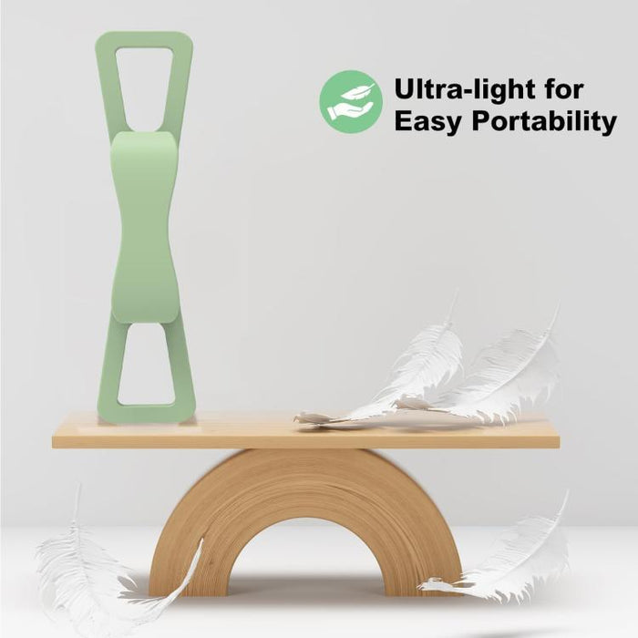 Correa de mano elástica de silicona con soporte para tabletas de 4,7 a 8 pulgadas.